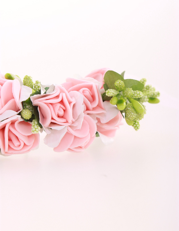 Rochelle Bridesmaid Corsage in White & Pink